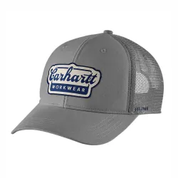 
                  CARHARTT Czapka Rugged Flex Twill Mesh Steel 106738.STL.S000